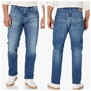 AG Adriano Goldschmied Men Slim Straight Fit Jeans 38 Waist